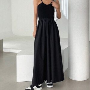 DAZY Black Maxi Dress